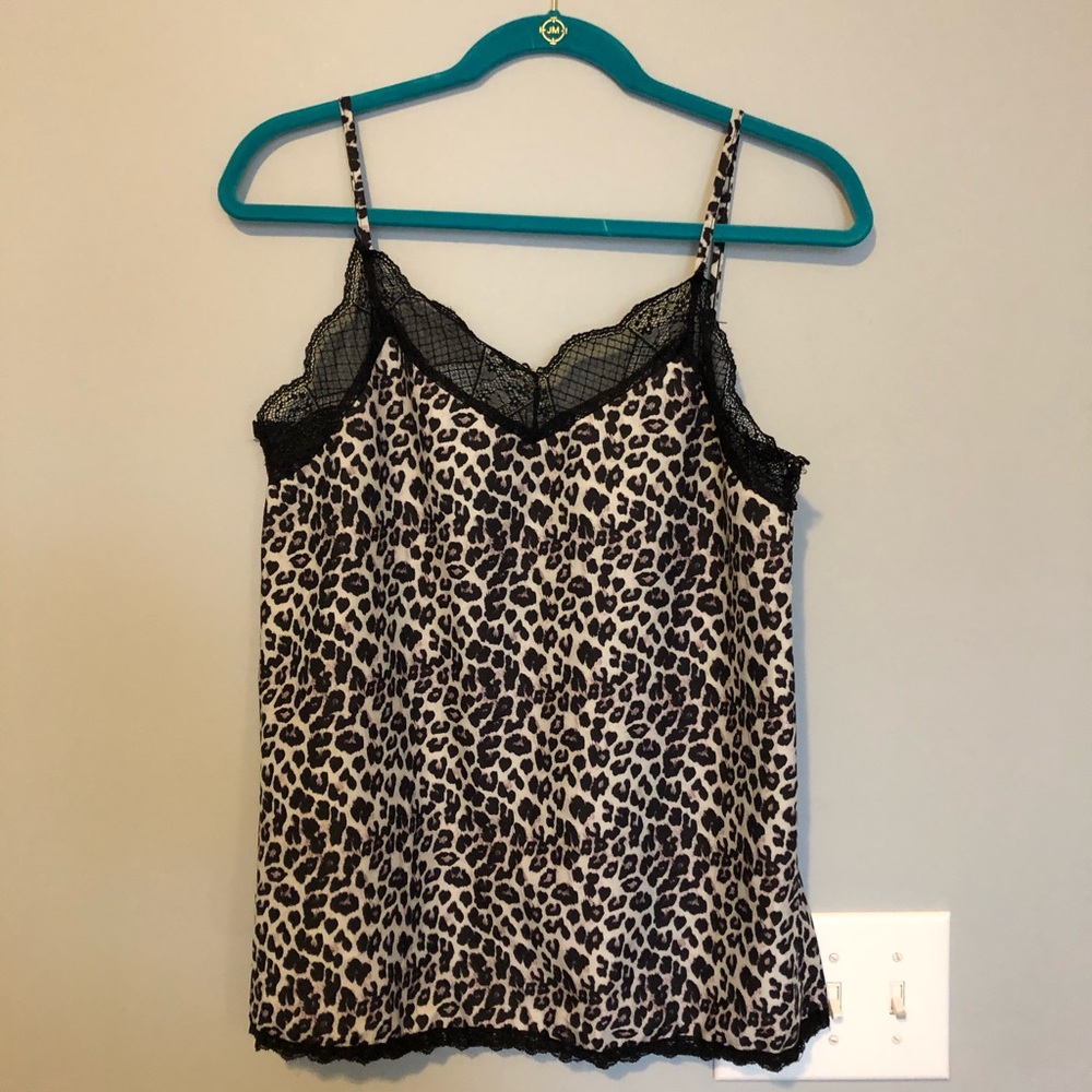 Animal print cami